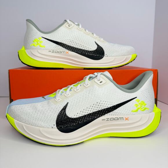 Nike Pegasus Plus Sail/Black-Pale Ivory-Volt Size 13 Men - Picture 1 of 8